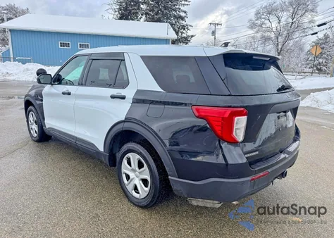 2020 Ford Explorer Police Interceptor from USA, damaged, VIN 1FM5K8AB3LGA71201